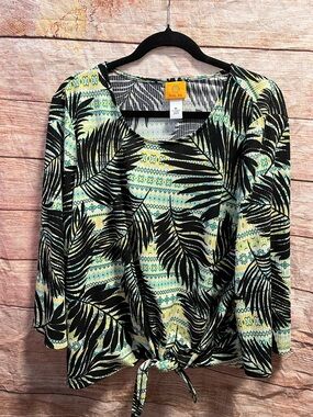 Ruby Rd. Stretchy blouse-Ladies XL